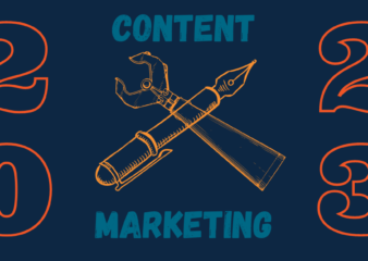 graphic for content marketing in 2023